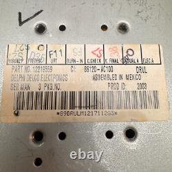 00-04 Toyota Avalon JBL Radio 6 Disc Changer CD Player AD6902 86120-AC100 OEM