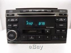 01 02 03 NISSAN Maxima BOSE Radio Tape 6 Disc Changer CD Player CR260 PN-2432D