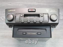 01-03 Lexus Ucf30l Ls430 Radio Cassette Stereo CD Disc Changer Player Assy Oem