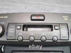 01-03 Lexus Ucf30l Ls430 Radio Cassette Stereo CD Disc Changer Player Assy Oem