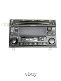 01' 03' Nissan Infiniti OEM BOSE Radio 6 Disc Changer Tape Cassette CD Player