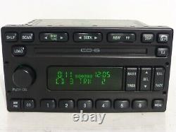 03 07 Oem Ford Mercury Unit Radio 6 CD Disc Changer Stereo Player Receiver