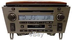 03 10 Lexus SC 430 Mark Levinson Radio Tape 6 Disc CD Changer Player P6832