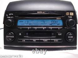 04 05 06 07 08 09 10 Toyota SIENNA JBL Radio Tape CD Disc Player Changer 16840