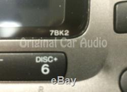 04 05 06 07 HONDA Accord 6 Disc Changer CD Player Radio Stereo 7BK2 Temp Climate