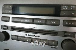 04 05 Nissan Titan SE RDS CD AUX DVD Radio Player Climate Control Panel OEM