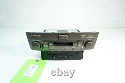 04-06 LEXUS LS430 OEM Radio Stereo 6 Disc Changer Tape CD Player Navigation 5073