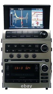 05 06 07 Infiniti G35 Navigation GPS Radio BOSE 6 Disc Changer CD Player Climate