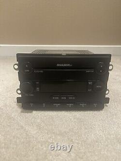 05-06 Ford Mustang OEM Shaker500 Radio MP3 AUX 6 Disc CD CHANGER Player Receiver