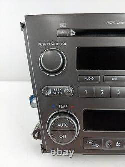 05 06 SUBARU Legacy outback Radio 6 Disc Changer CD Player P-203UH P-201UH