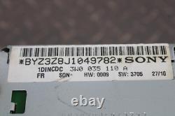 05-12 Continental GTC Electronic Audio Stereo 6 Disc CD Changer Player Recever