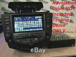 06 07 HONDA Accord GPS Navigation System XM Radio 6 Disc Changer CD Player 2GY3