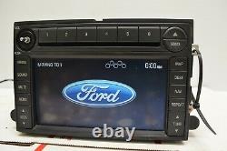 06-09 Ford Lincoln Mercury OEM DATA Navigation GPS Radio 6 Disc Changer AA2 006