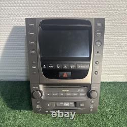 06-09 Lexus IS250 Radio Receiver 6 Disc CD Changer Player Navigation Unit OEM