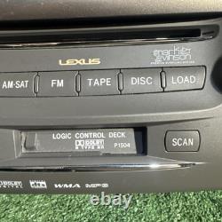 06-09 Lexus IS250 Radio Receiver 6 Disc CD Changer Player Navigation Unit OEM