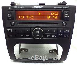 07 08 09 NISSAN Altima BOSE AM FM Radio 6 Disc Changer CD Player Ipod Aux input