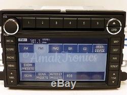 08 09 Ford Mercury Navigation Gps Radio 6 Disc Changer Mp3 CD Player Oem Stereo