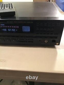 1994 Sony 10-Disc Magazine CD player CDP-C90ES Tested, Working With Remote