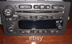 2003-07 GM GMC CHEVY OEM Factory RDS Stereo AMFM Radio 6 Disc Changer CD Player