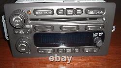 2003-07 GM GMC CHEVY OEM Factory RDS Stereo AMFM Radio 6 Disc Changer CD Player