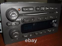 2003-07 GM GMC CHEVY OEM Factory RDS Stereo AMFM Radio 6 Disc Changer CD Player