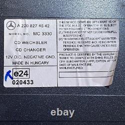 2003 2008 Mercedes W220 S430 SL600 S55 AMG CD Changer 6 Disc Player MC3330 OEM