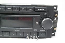 2006 07 Jeep Commander Am Fm Radio 6 Disc CD Changer Player Receiver 05064072ad