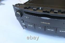 2006-2008 Lexus Is250 Is350 Radio 6 Disc Changer Player J5286