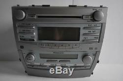 2007-2009 Toyota Camry Jbl Radio Stereo 6 Disc Changer Wma Mp3 CD Player 51822