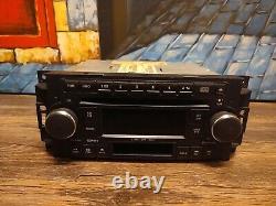 2007 DODGE CHRYSLER OEM RDS Radio 6 CD Disc Changer MP3 Player TAPE Stereo RAK