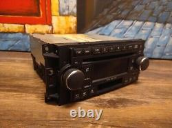 2007 DODGE CHRYSLER OEM RDS Radio 6 CD Disc Changer MP3 Player TAPE Stereo RAK