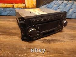 2007 DODGE CHRYSLER OEM RDS Radio 6 CD Disc Changer MP3 Player TAPE Stereo RAK