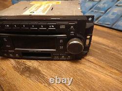 2007 DODGE CHRYSLER OEM RDS Radio 6 CD Disc Changer MP3 Player TAPE Stereo RAK