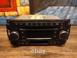 2007 DODGE CHRYSLER OEM RDS Radio 6 CD Disc Changer MP3 Player TAPE Stereo RAK