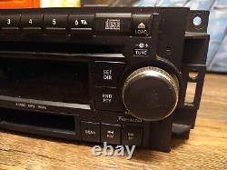 2007 DODGE CHRYSLER OEM RDS Radio 6 CD Disc Changer MP3 Player TAPE Stereo RAK