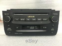 2007 Lexus GS350 GS430 AM FM XM Satellite Radio 6 Disc CD Changer MP3 WMA Player
