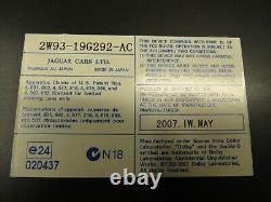 2008-2009 Jaguar Vanden Plas XJ8 OEM TV CD DVD Player CHANGER ALPINE DISC