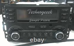 2008-2009 PONTIAC G6 G-6 Radio Stereo 6 Disc Changer CD Player Aux AM FM OEM UBK