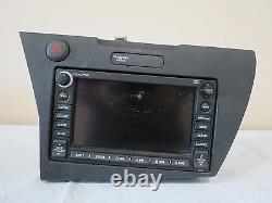 2011 11 Honda CRZ GPS Radio 6 Disc CD AUX Changer Screen Monitor 2AH4 OEM