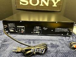 -60 DAY GUARANTEE- NICE Sony CDP-CE500 5 Disc CD Changer Carousel Player
