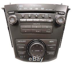 ACURA MDX Navigation GPS Radio 6 Disc CD Changer Player 2DF0 39101-STX-A330 OEM