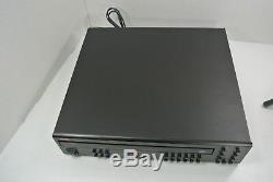 ADCOM GCD-600 5 Disc CD Player Changer Works