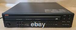ADCOM GCD-700 5 Disc CD Player Carousel Changer Compact Disc Tested Works