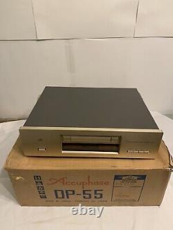 Accuphase dp-55 cd player changer mmb Compact Disc Player Audiophile Japan