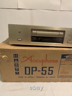 Accuphase dp-55 cd player changer mmb Compact Disc Player Audiophile Japan