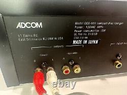 Adcom GCD-600 5-disc Carousel CD Player/Changer READ DESCRIPTION