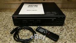 Adcom GCD-700 5 Disc CD Player Changer with Manual & Remote Excellent condition