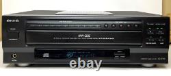 Aiwa XC-37M CD Changer 5 Compact Disc Player Hi-Fi Stereo With Remote TESTED WORKS