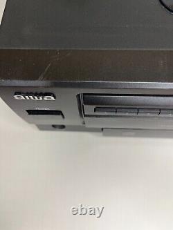 Aiwa XC-37M CD Changer 5 Compact Disc Player Hi-Fi Stereo With Remote TESTED WORKS