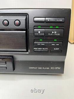 Aiwa XC-37M CD Changer 5 Compact Disc Player Hi-Fi Stereo With Remote TESTED WORKS